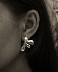 Chunky single earring