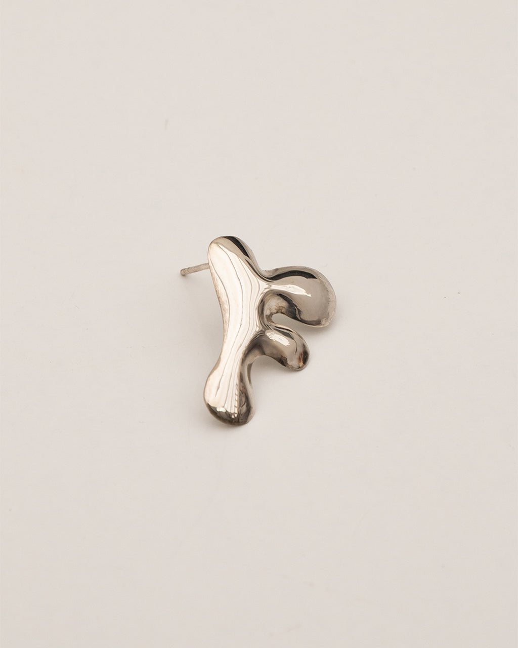 Chunky single earring
