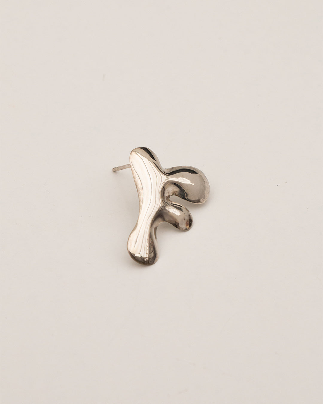 Chunky single earring