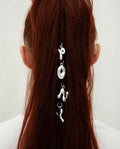 Chunky hair pendant