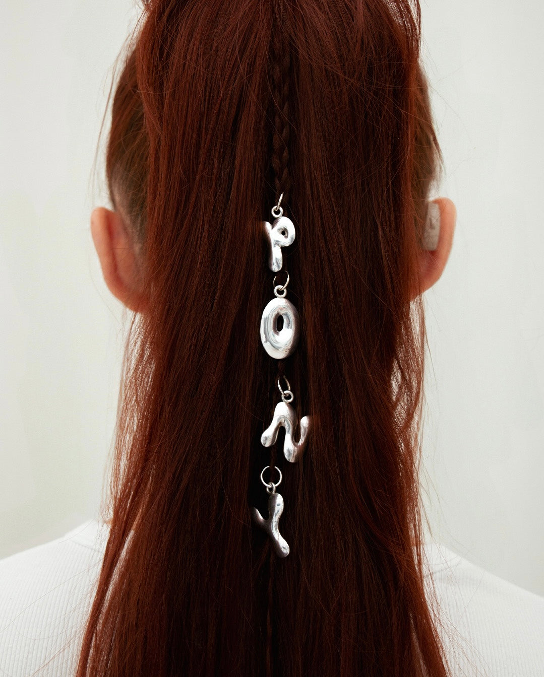Chunky hair pendant